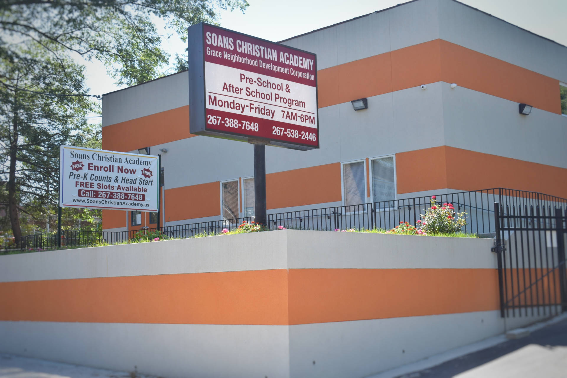 Children learning at Soans Christian Academy Christian daycare in Philadelphia