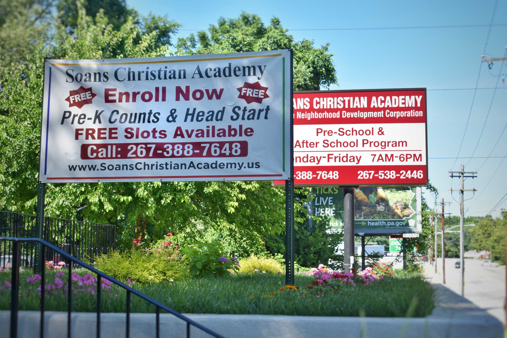 Children learning at Soans Christian Academy Christian daycare in Philadelphia
