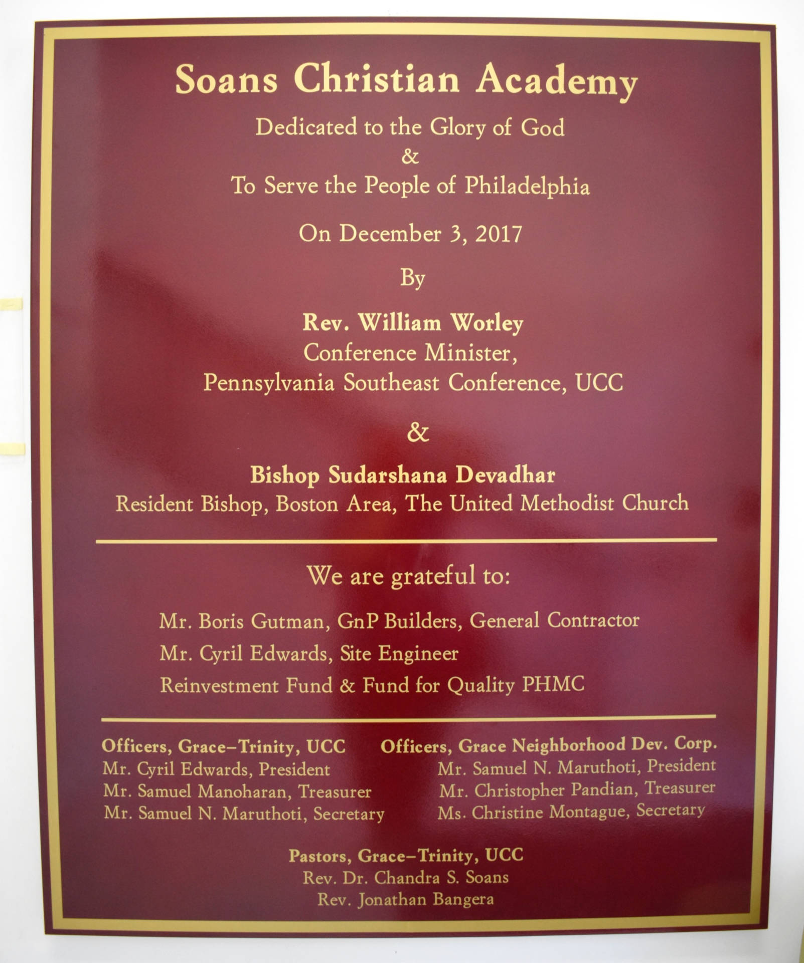 Children learning at Soans Christian Academy Christian daycare in Philadelphia